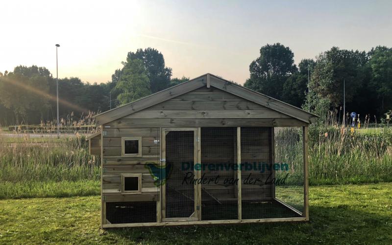 Kippenhok flat model.