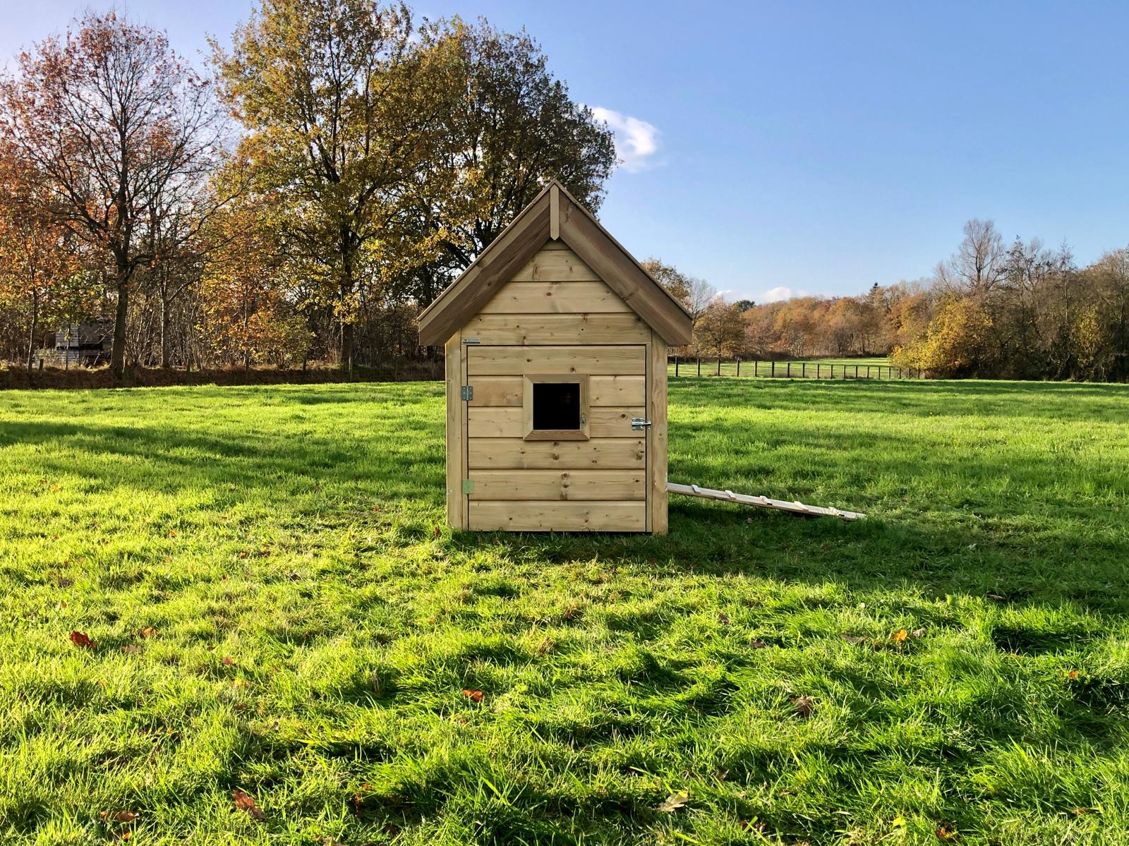 Eendenhok groot geschikt voor 5 eenden.