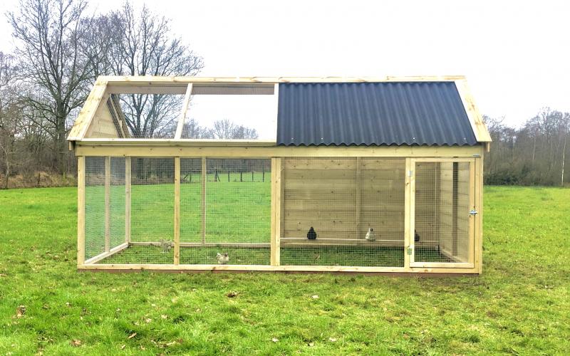 Grote losse konijnenren.