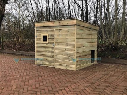 Opening voor de geiten.